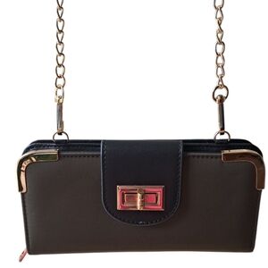 Elegant Olive and Black Women's Crossbody